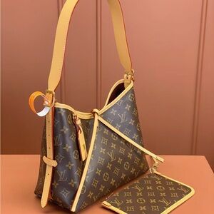 Luxury Brown Designer Shoulder Bag